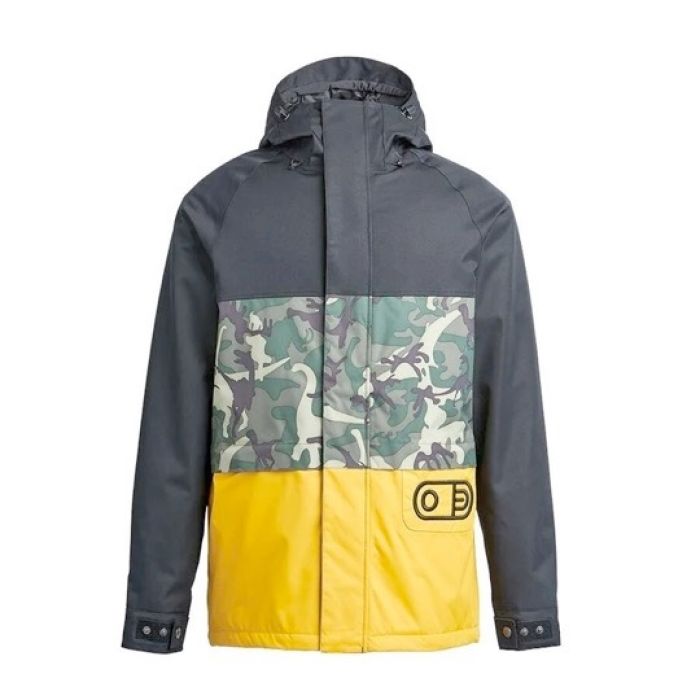 

Куртка для сноуборда Glacier yeti strech jacket dino gold Airblaster