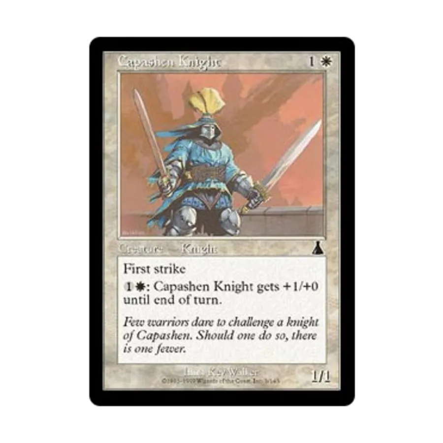 

CCG Капашен Найт (К), MTG - Urza's Destiny