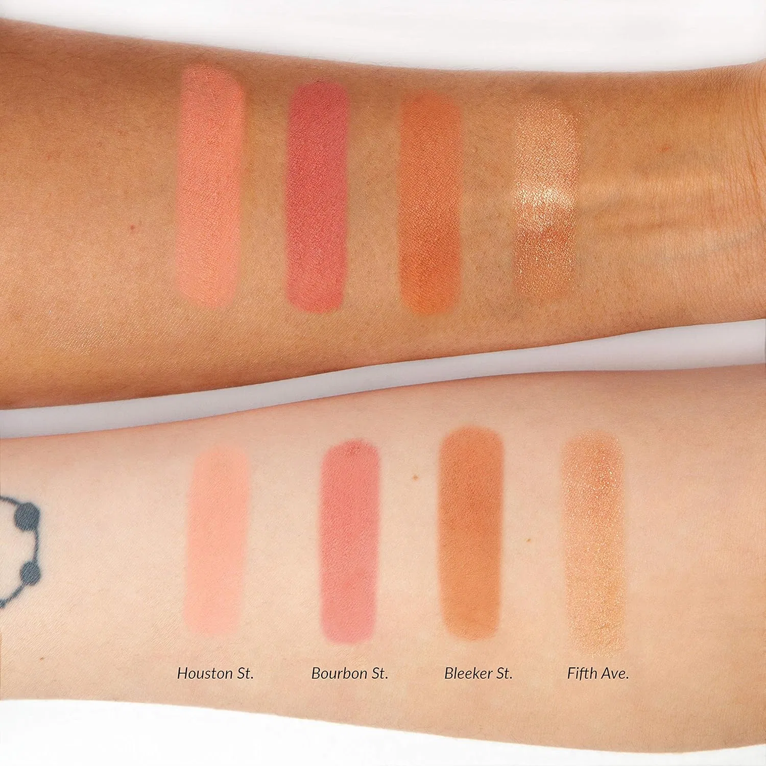Палетка румян theBalm Autobalm Cheeks On The Go Palette #Grl Pwdr 8 г — фото 3