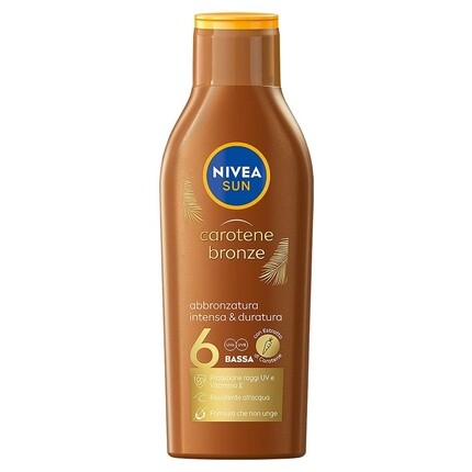 

Солнцезащитный лосьон Sun Carotene Bronze Spf 6 200 мл, Nivea