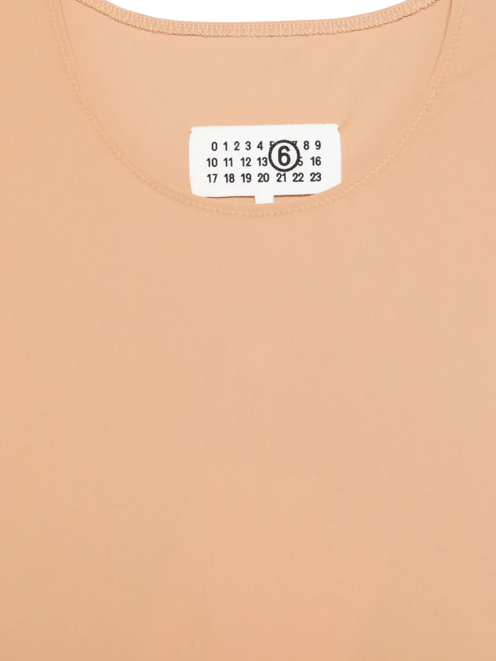 Боди с длинными рукавами Mm6 Maison Margiela, нейтральный — фото 3