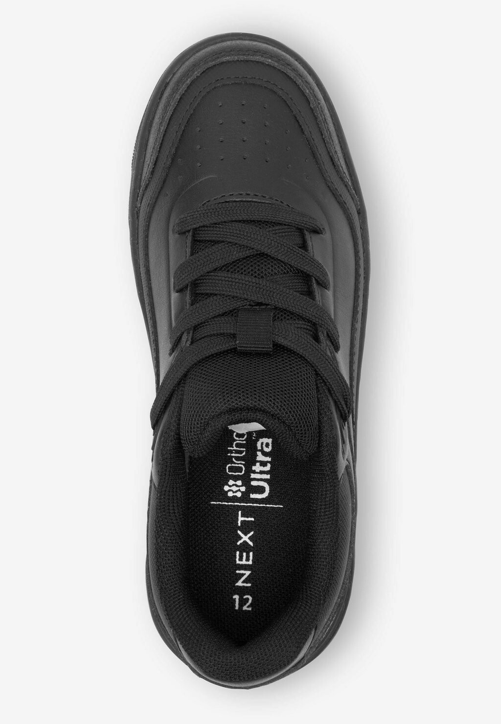 Кроссовки низкие SCHOOL LEATHER LACE-UP SHOES Next, цвет black — фото 3
