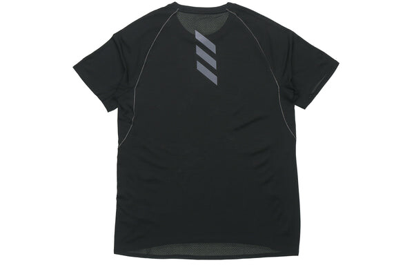 Футболка adidas Adi Runner Tee Running Sports Short Sleeve Black, черный — фото 2