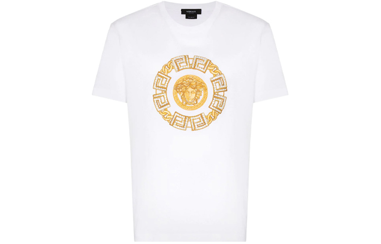 

Футболка мужская белая FANSIZHE VERSACE