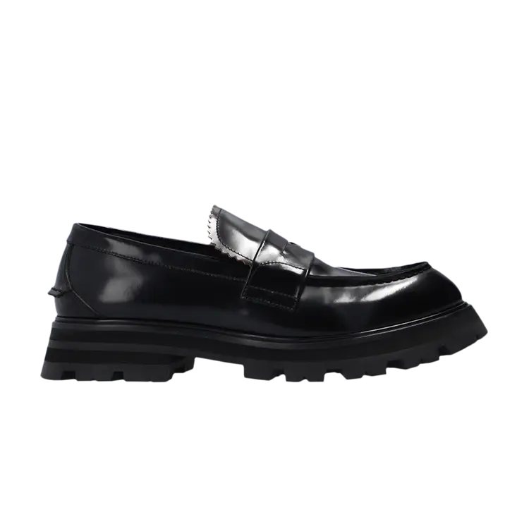 

Кроссовки Alexander McQueen Worker Moccasins, черный