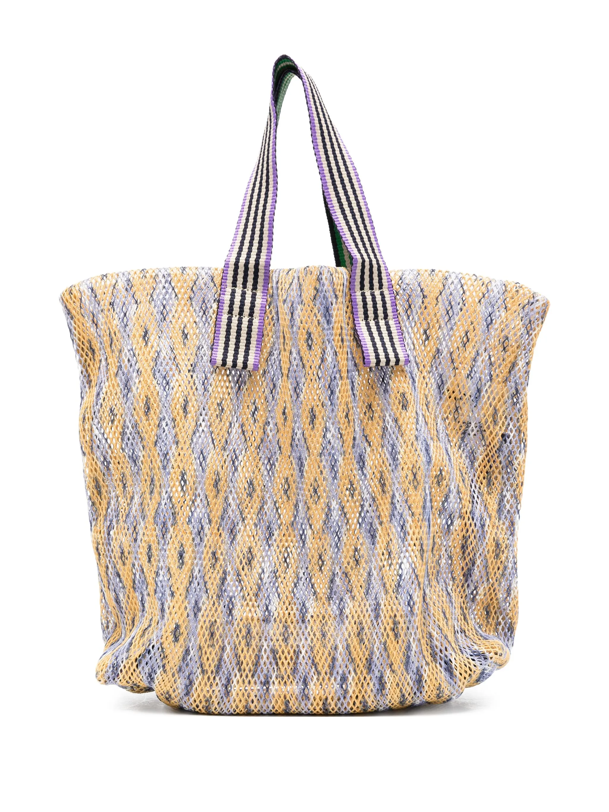 

Сумка-тоут Kampur с геометричным узором Épice, желтый