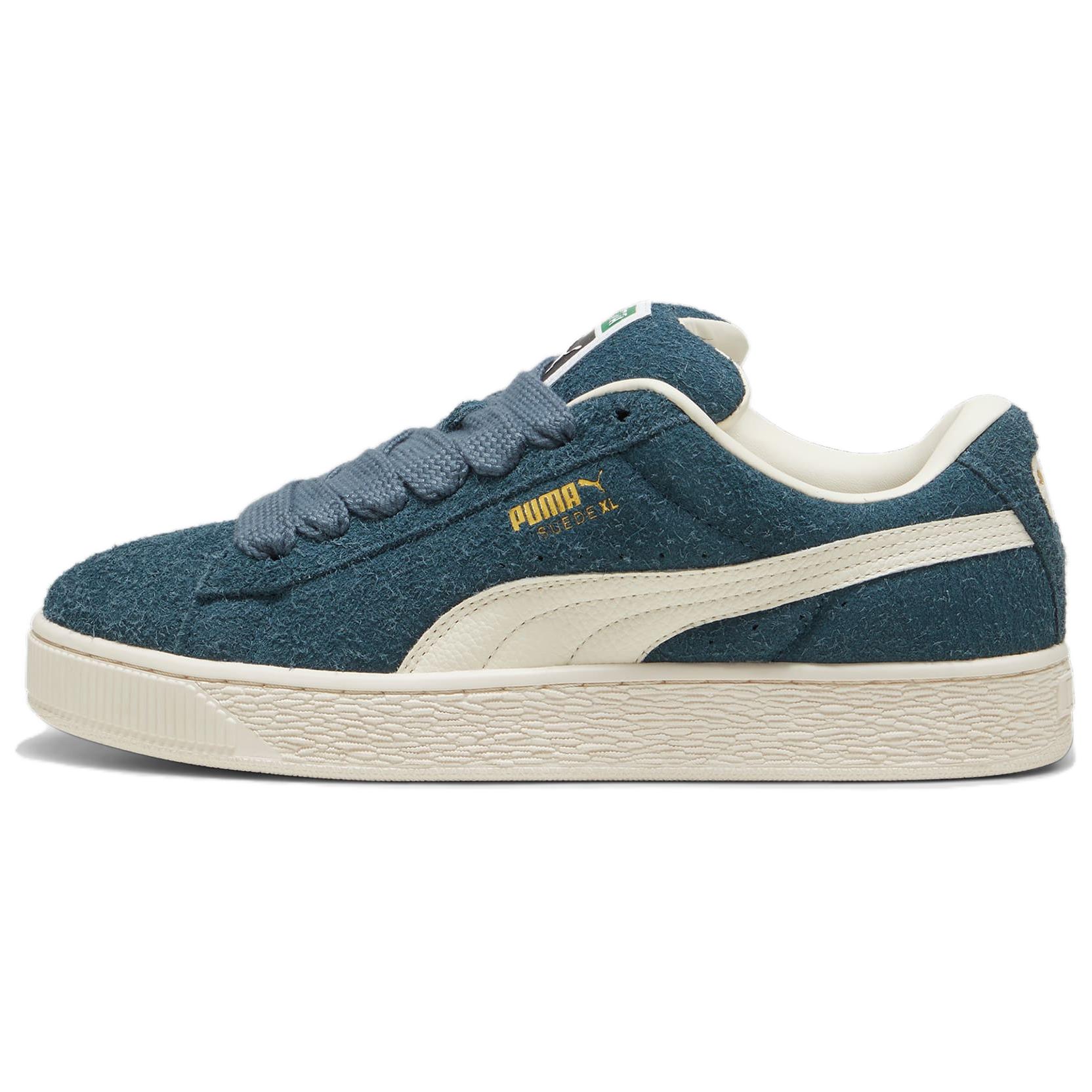 

Кроссовки Puma Suede Skateboarding Shoes Men Low-top Navy / Off-white, синий