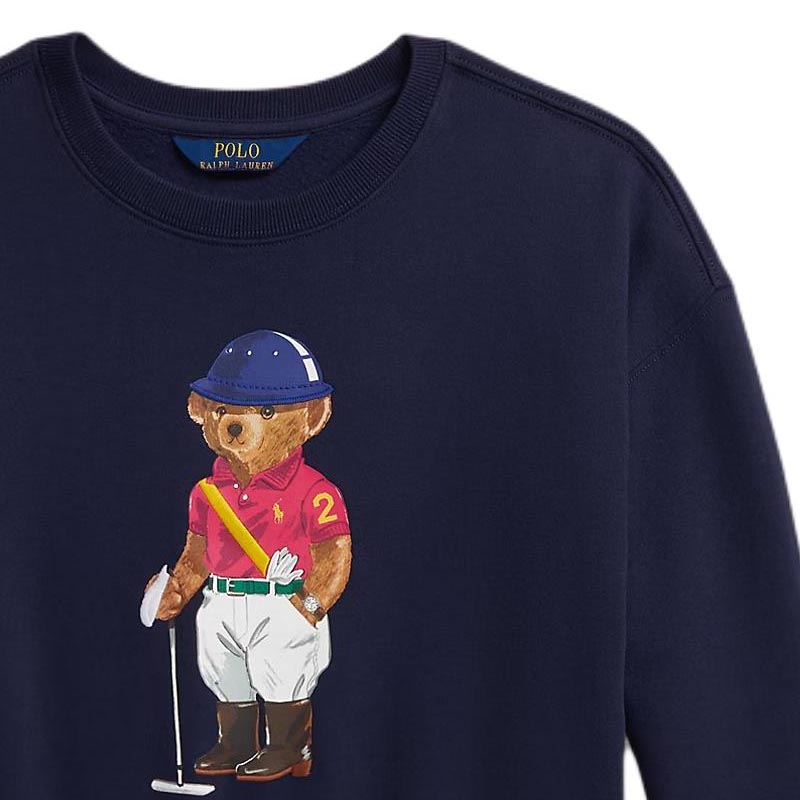 Свитшот Kids' Polo Ralph Lauren, marine синий — фото 4