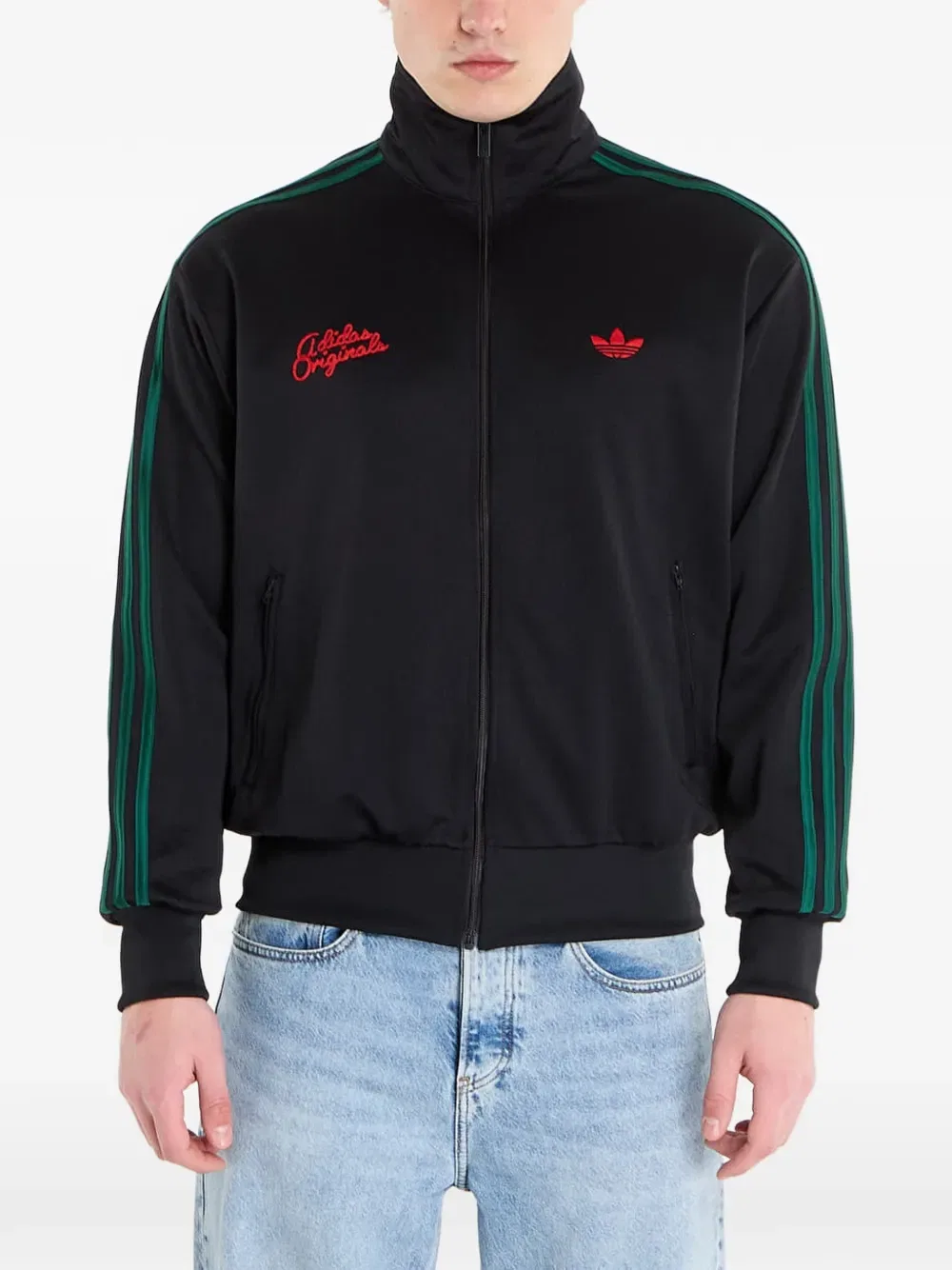 Спортивная куртка Firebird Roses Adidas, черный