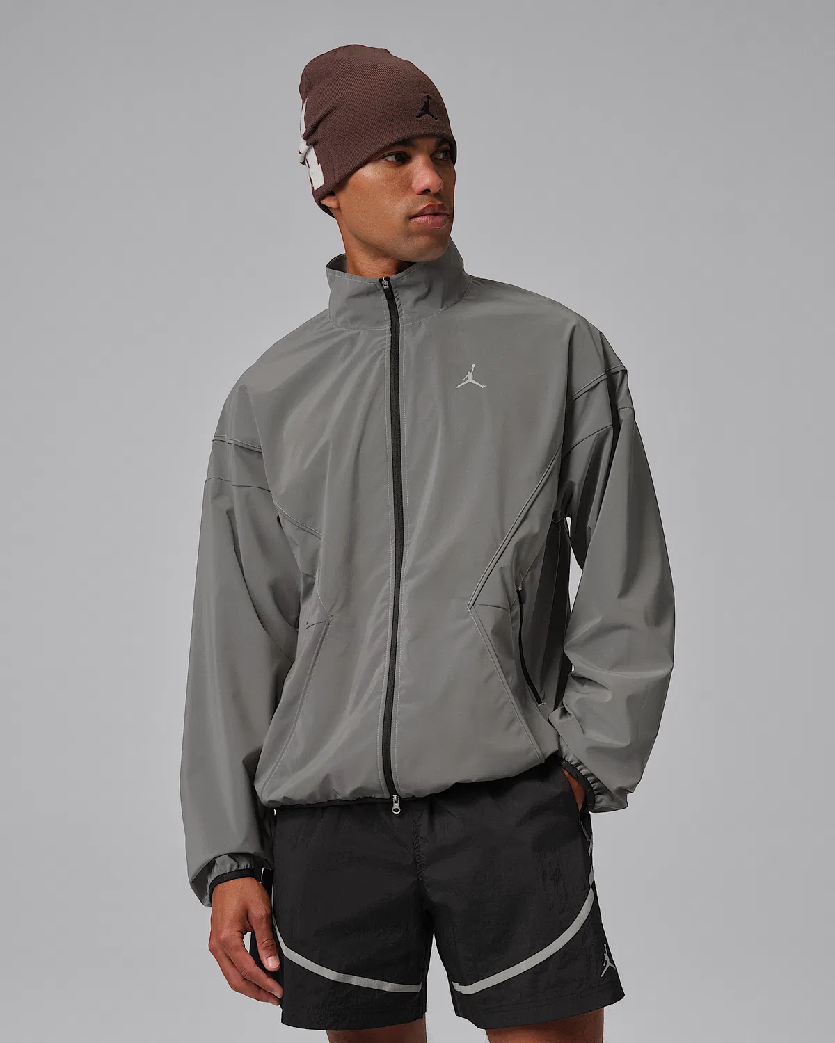 Мужская куртка Hike Mike Reflective Draft Jordan Brooklyn, Metallic Silver