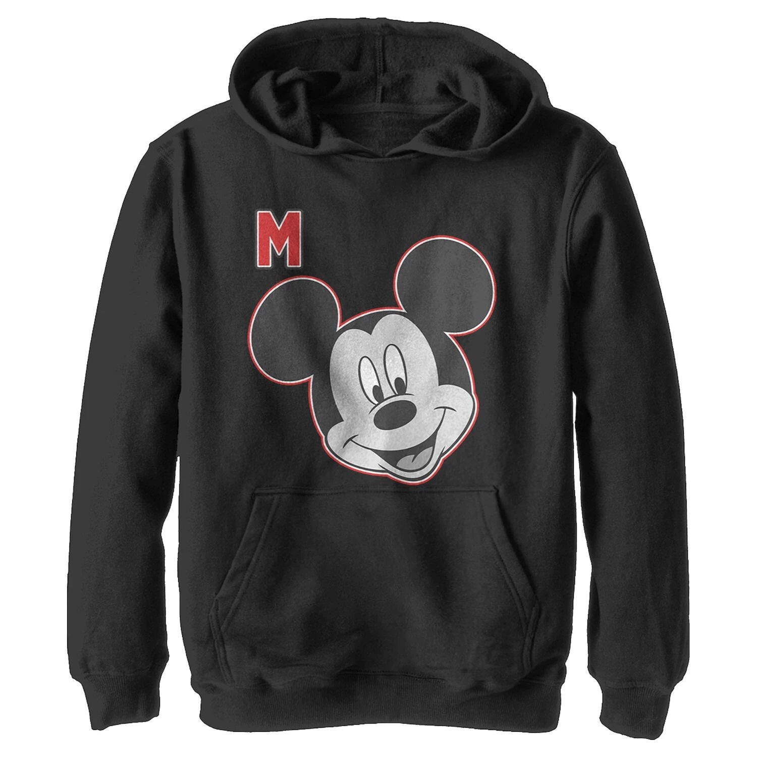 

Пуловер с рисунком и надписью Disney's Mickey Mouse для мальчиков 8–20 лет, толстовка с капюшоном Disney