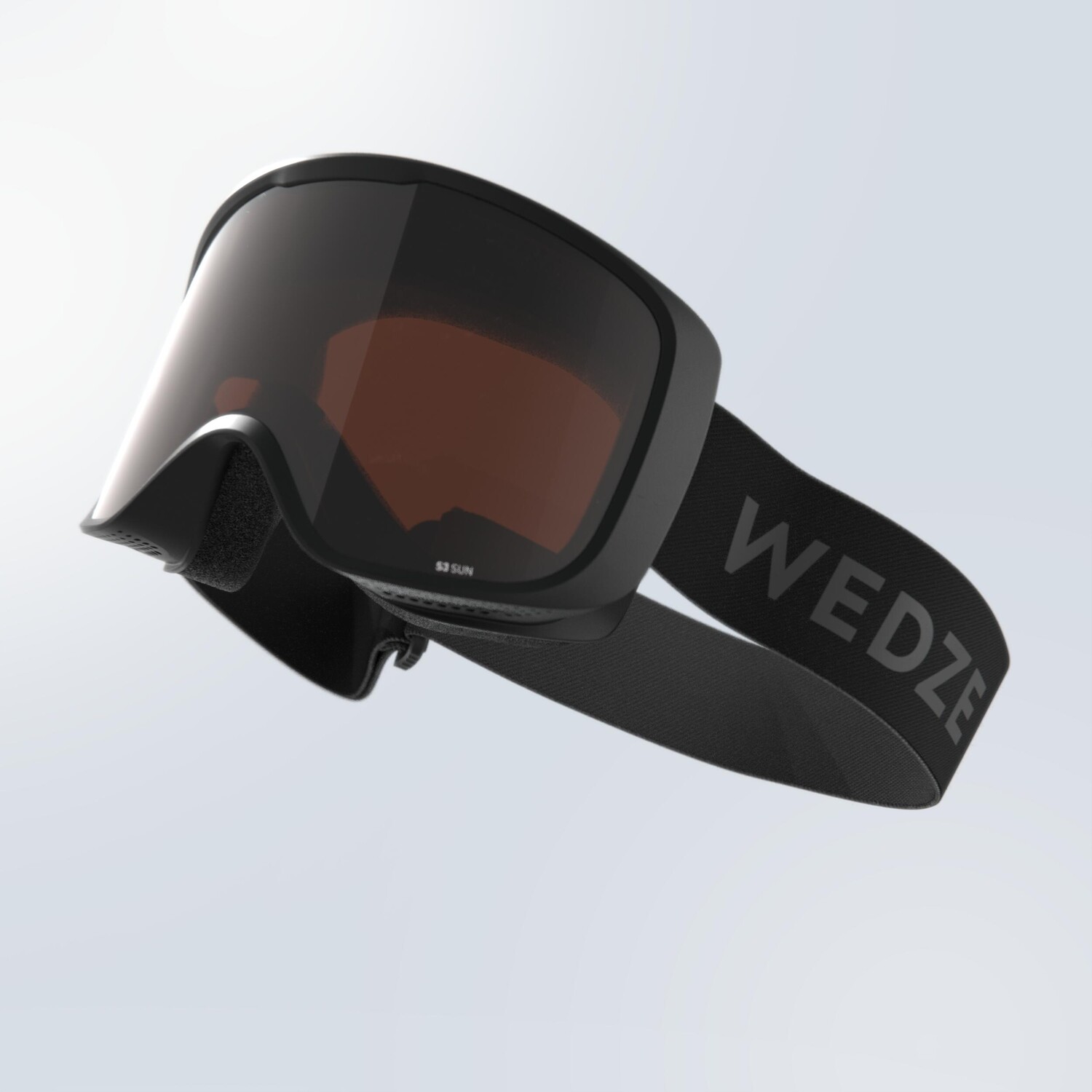 

Wedze G100 S3 очки для катания на лыжах и сноуборде с двойным экраном для взрослых и детей, черный