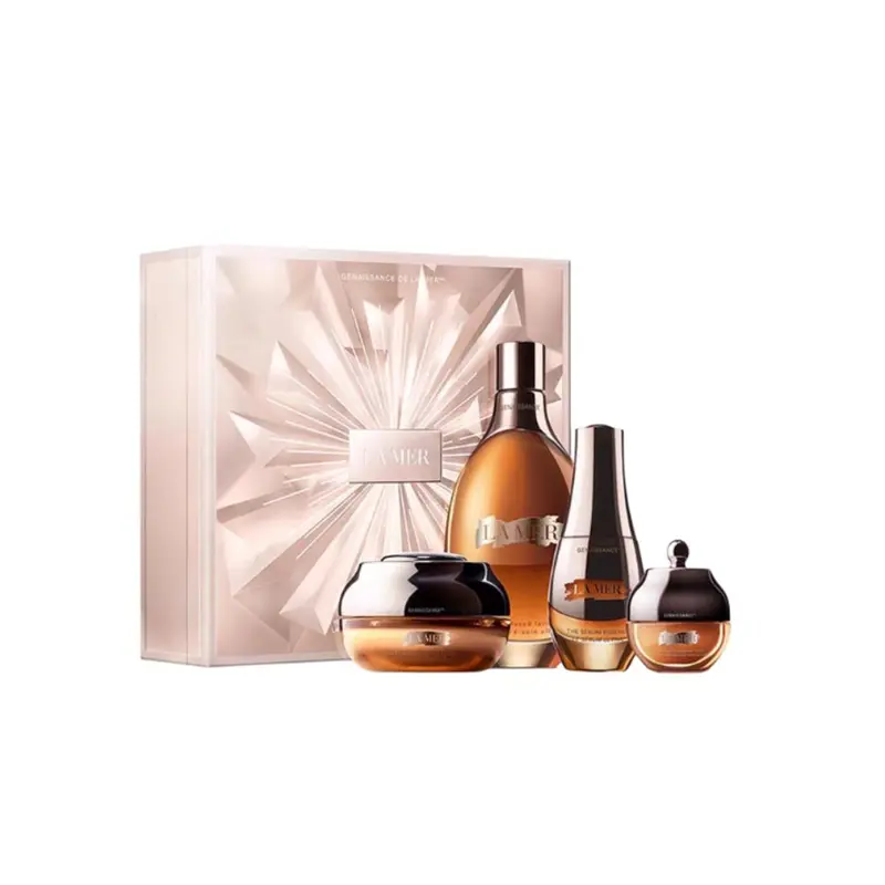 

Hailanzhimi позолоченный роскошный трио набор для ухода за кожей увлажняет и питает 150мл+15мл+50мл LA MER