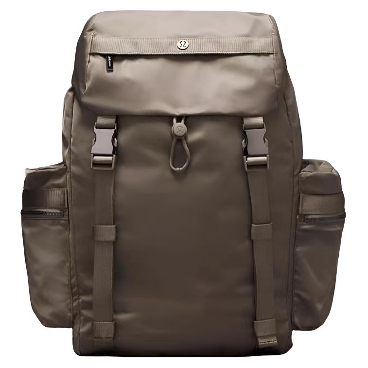 

Lululemon Нейлоновый рюкзак унисекс кочевник серый, Nomad Gray