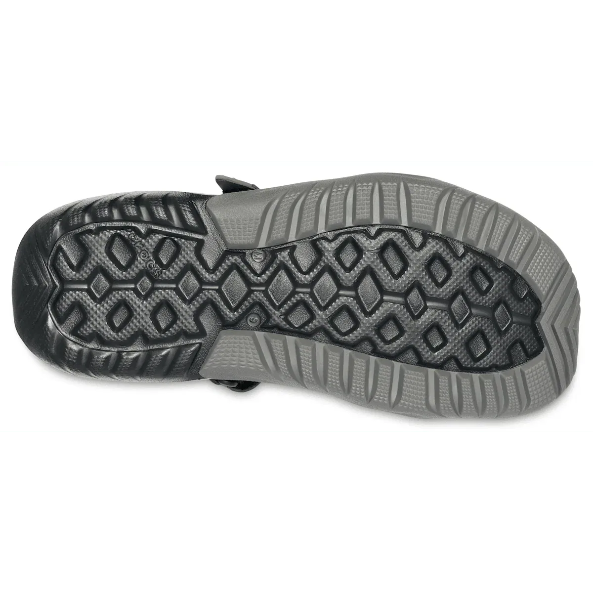 Мужские сандалии Swiftwater из сетчатой ​​ткани Crocs, черный — фото 4