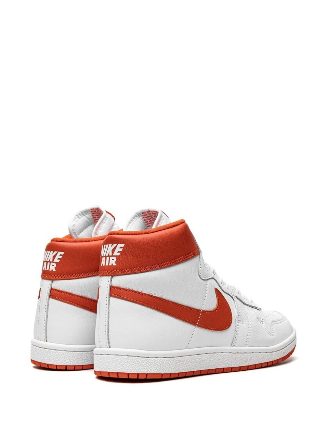Кроссовки Air Ship Team Orange Jordan, белый — фото 3