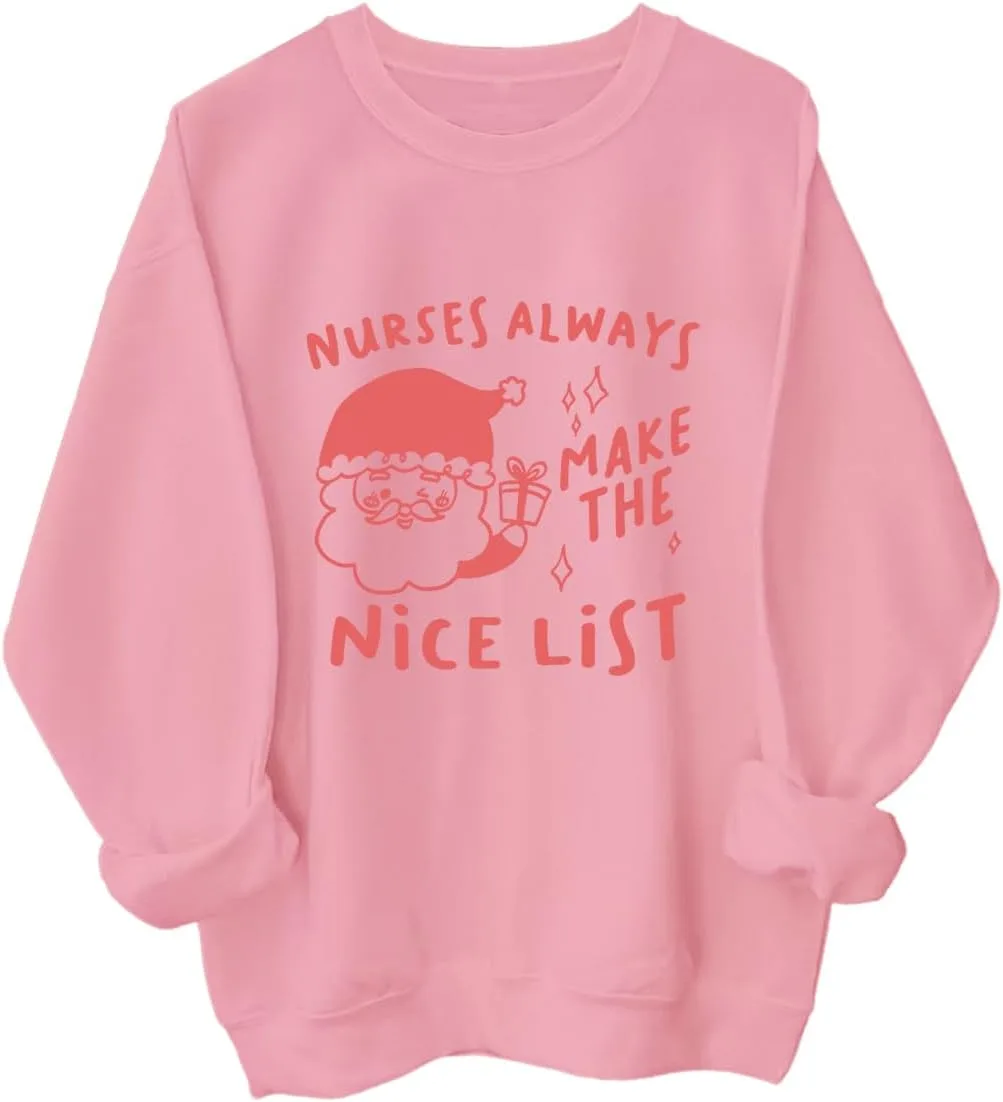 

Свитшот с принтом для медсестер NICU Racsea