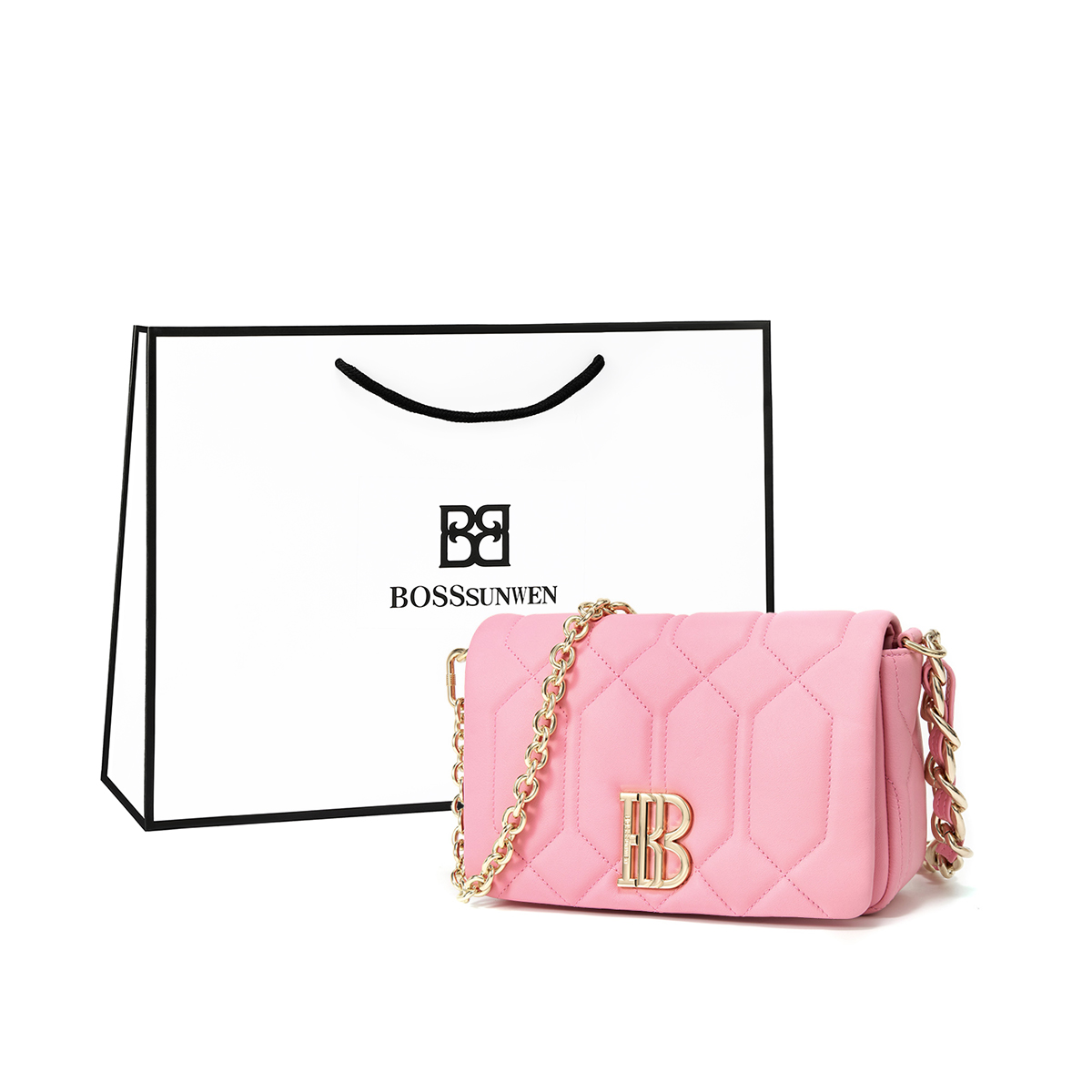 

BOSSSUNWEN Сумка через плечо, Pink