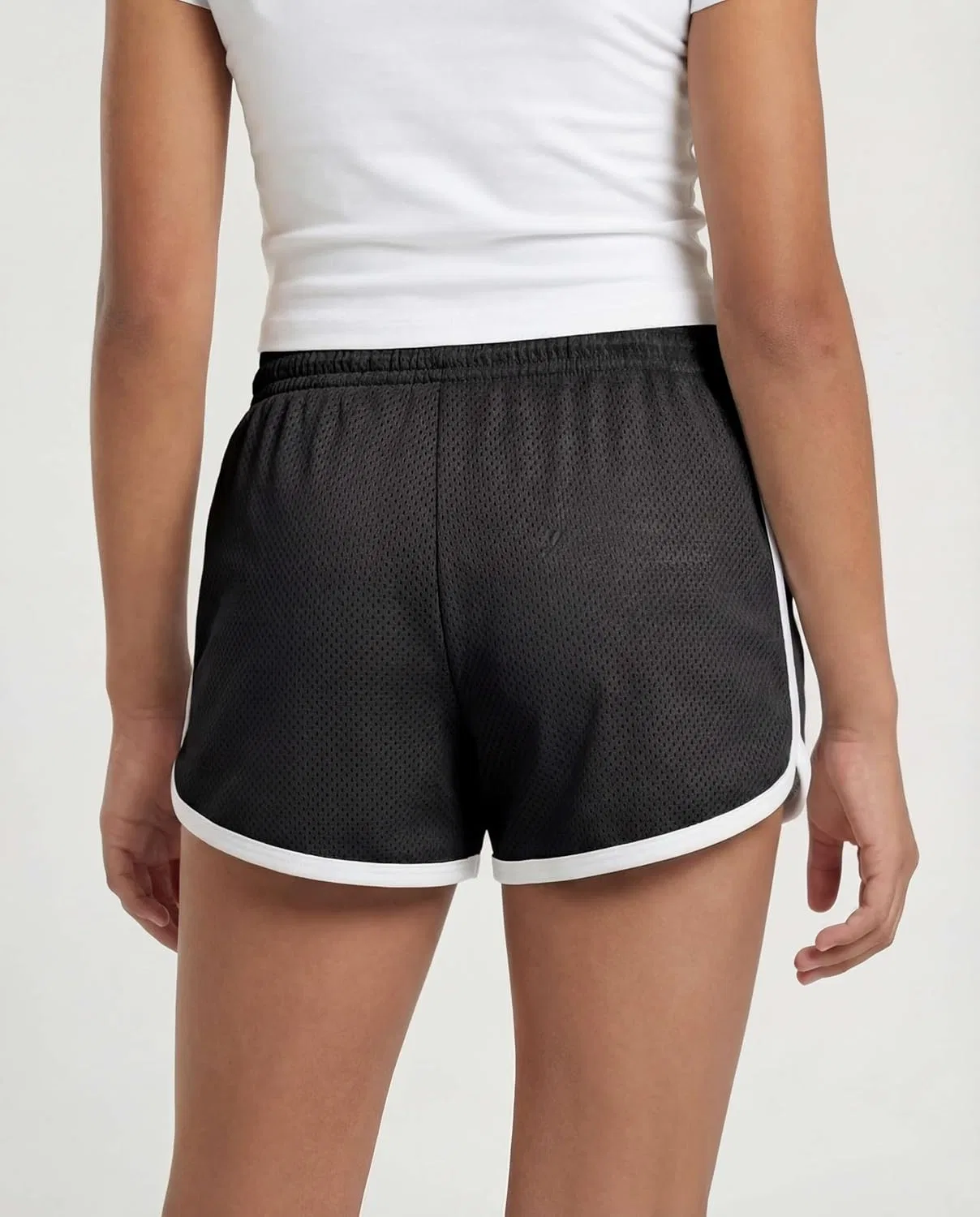 Детские шорты для активного отдыха Reebok, набор 3 шт., Solid Black, Solid Quiet Shade, Solid Peach Bud — фото 4