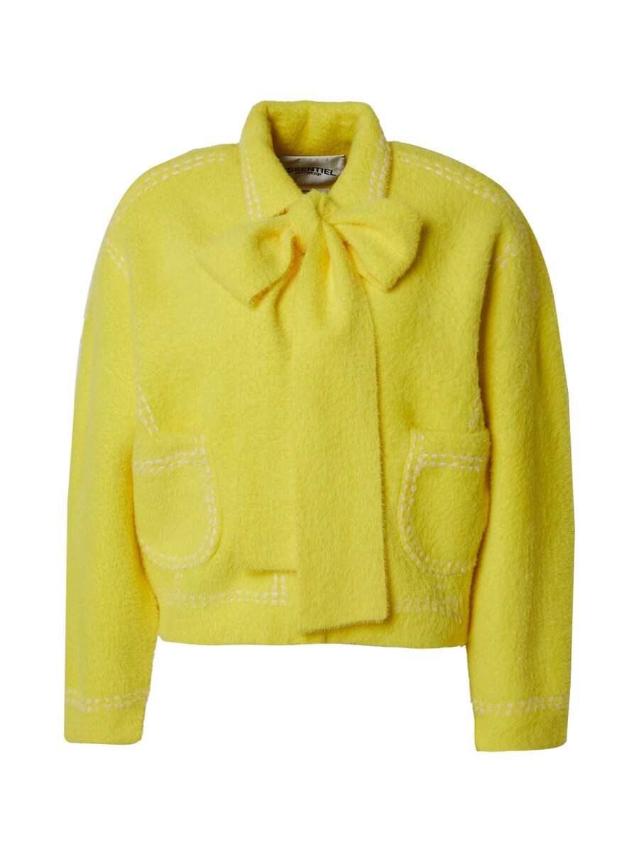 

Вязаный кардиган Essentiel Antwerp, цвет Lemon yellow