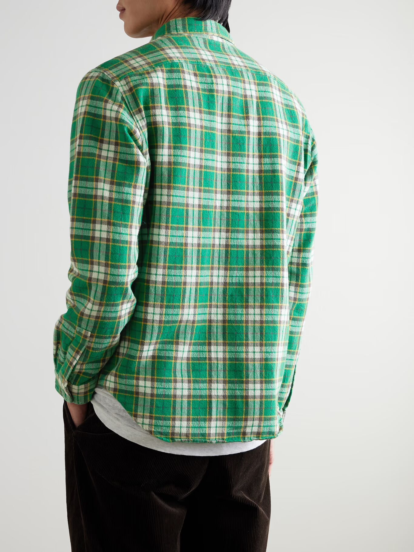 Рубашка Polo Country Checked Cotton-Flannel POLO RALPH LAUREN, зеленый — фото 4