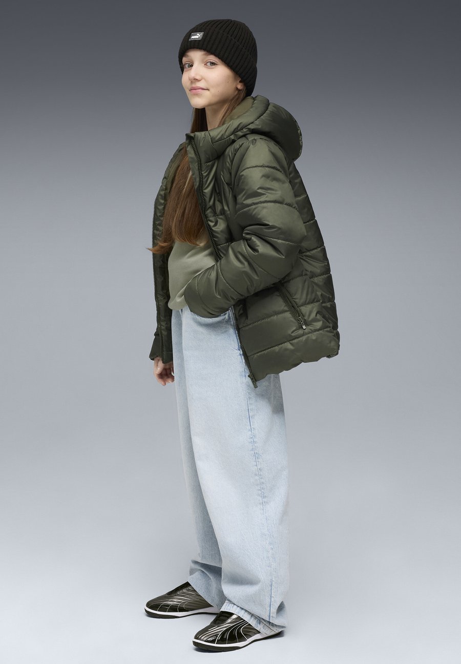 

Зимняя куртка Puma HOODED PADDED, Dark Olive/Green