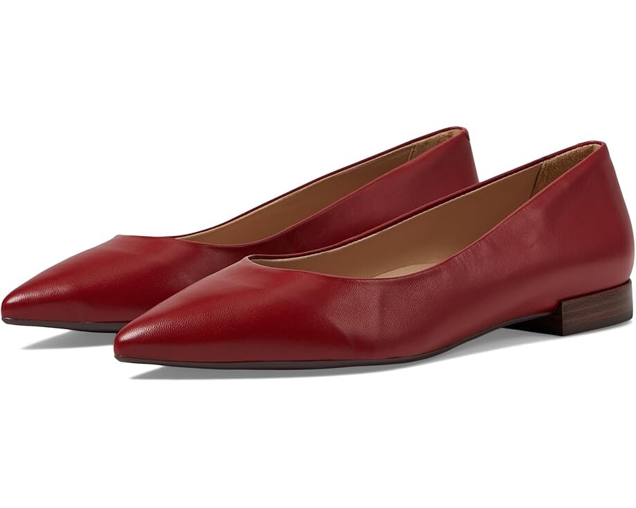 Туфли на плоской подошве Marc Joseph New York Jane Street, цвет Campari Napa Soft