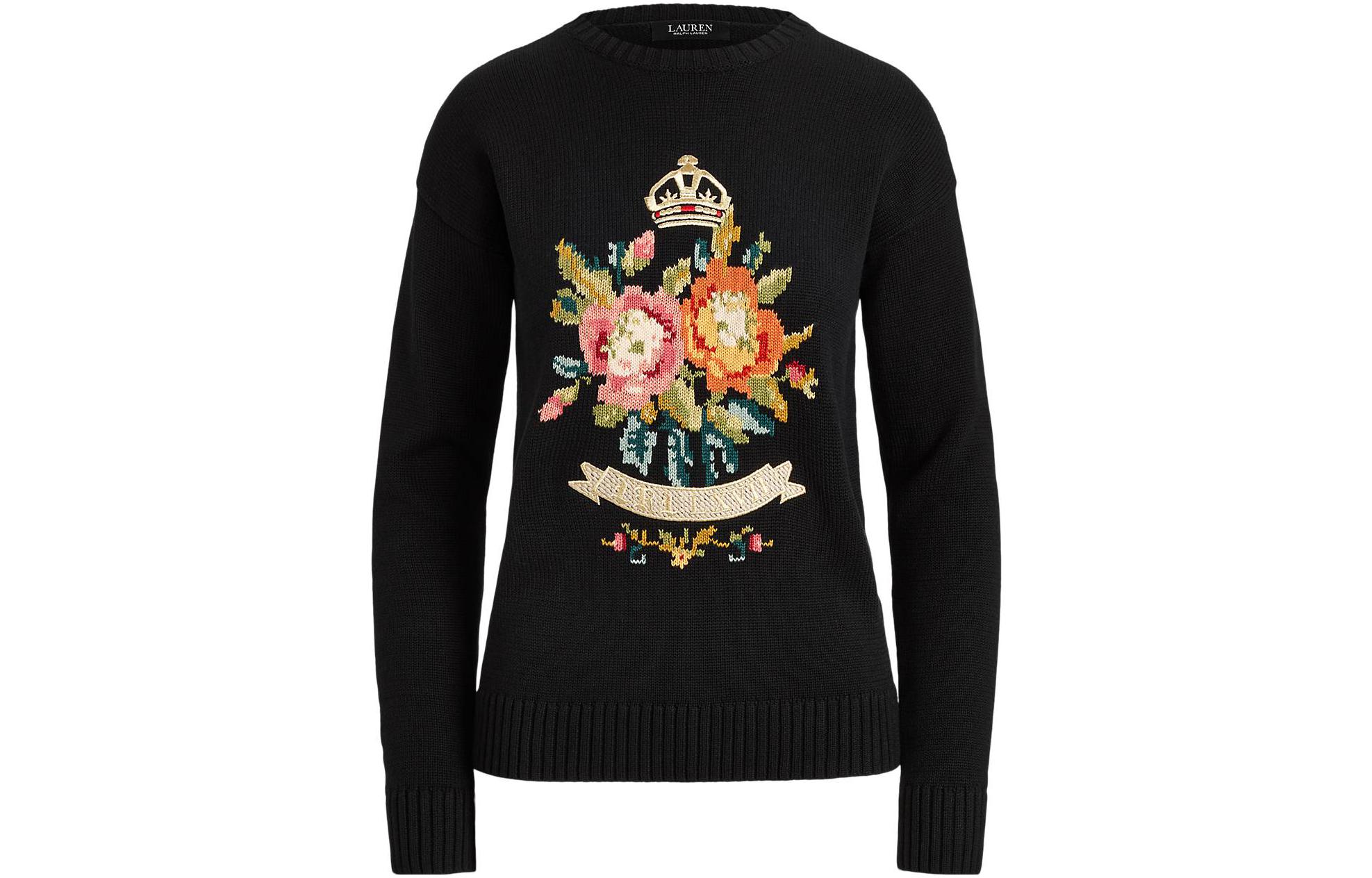 

Свитер женский черный FW22 LAUREN RALPH LAUREN