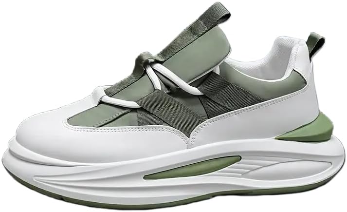 

Мужские слипоны-кроссовки - низкие, дышащие, верх из ПУ/ткани, Амортизирующая стелька из ЭВА и прочная подошва из ПВХ, Белый и черный цвета для повседневной носки в любое время года Clolinde