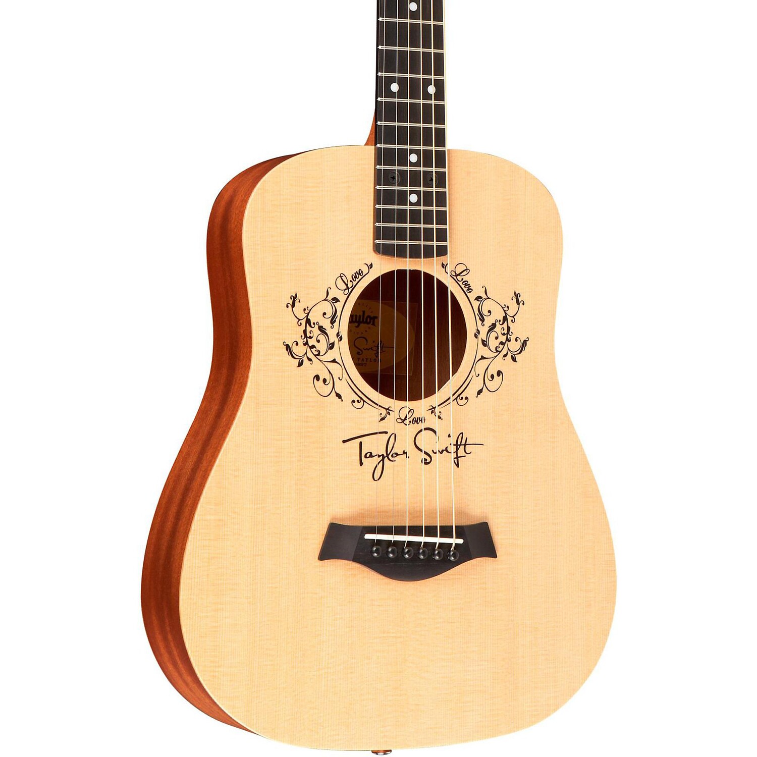 

Taylor Taylor Swift Signature Baby Taylor Акустическая гитара для левой руки Natural, размер 3/4 Dreadnought