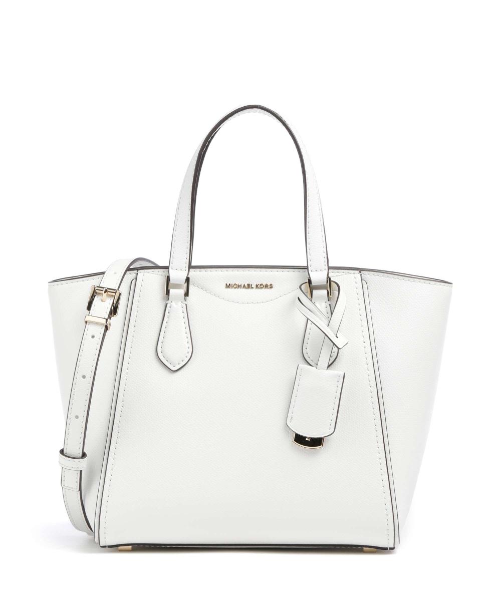 

Сумочка Taryn из зернистой коровьей кожи Michael Kors, белый