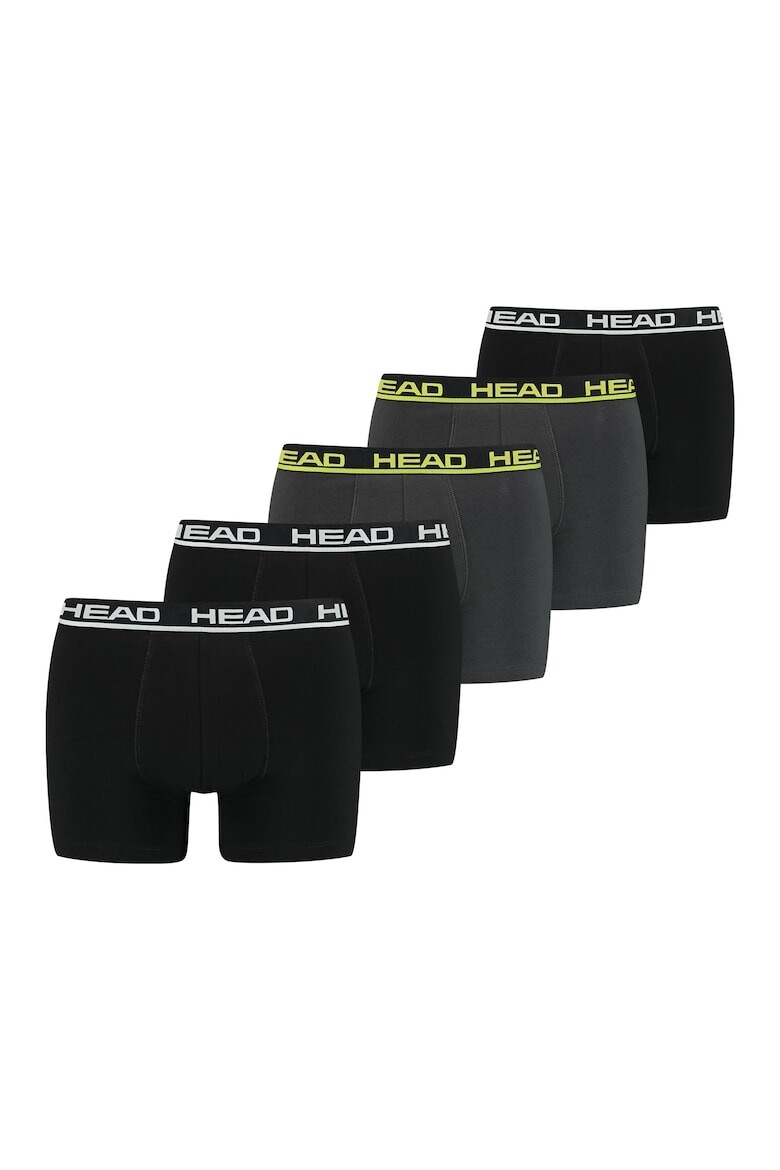 

Боксеры - 5 пар Head, черный