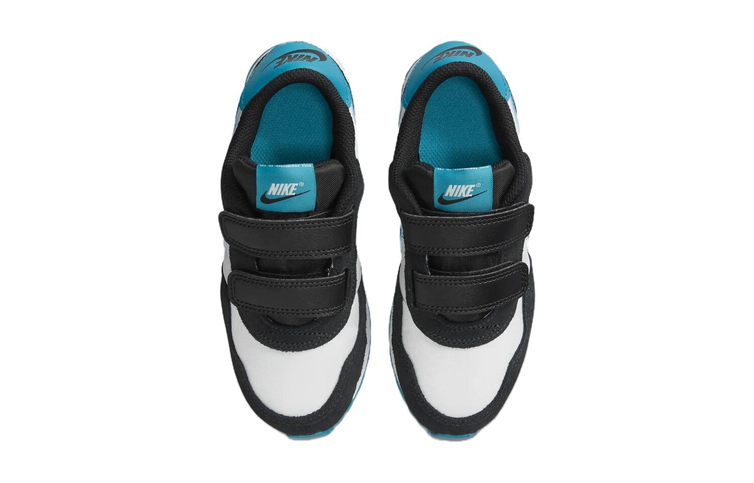 Обувь Nike MD Valiant Kids Lifestyle для детей, Pinnacle white/black/aquamarine — фото 4