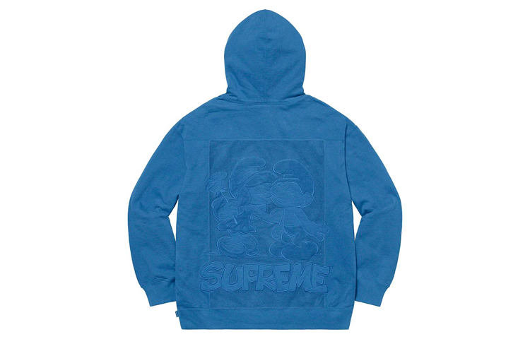 

Толстовка Supreme Smurfs, черный