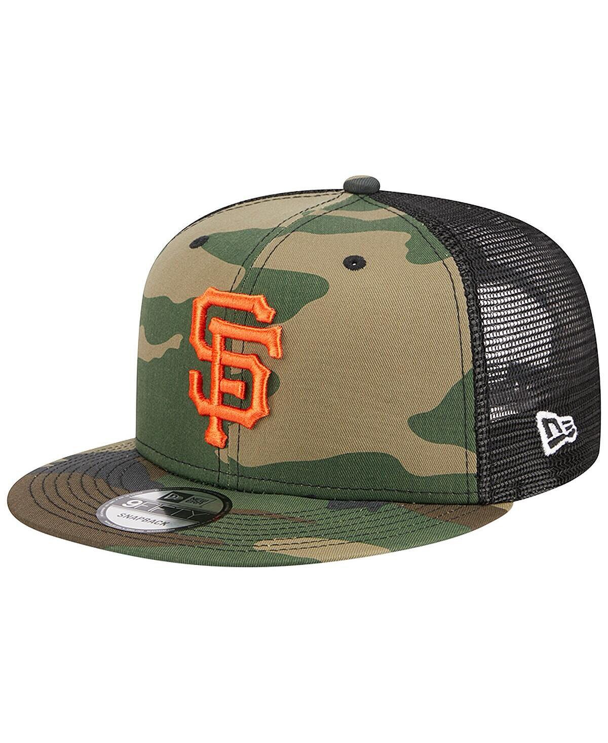

Мужская камуфляжная кепка Snapback San Francisco Giants Woodland Camo Trucker 9FIFTY New Era