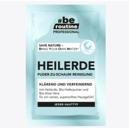 

Be Routine Healing Earth Очищающая пенка 2 г - продукт из Германии