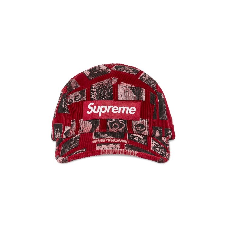 

Бейсболка Supreme Weirdo Dave Corduroy Camp Cap, красный