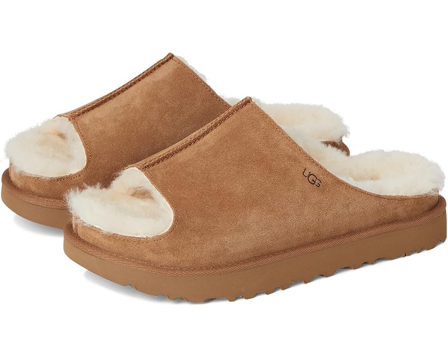 Тапочки UGG Greenport Slide, цвет Chestnut