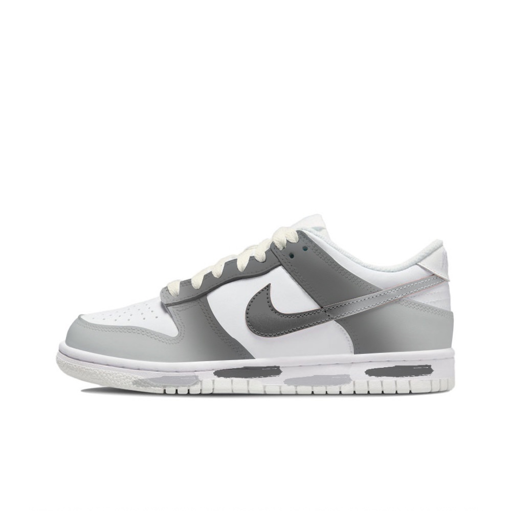 

Кроссовки Nike Dunk Skateboard Shoes Women's Low-Top Black White, Черный, Кроссовки Nike Dunk Skateboard Shoes Women's Low-Top Black White