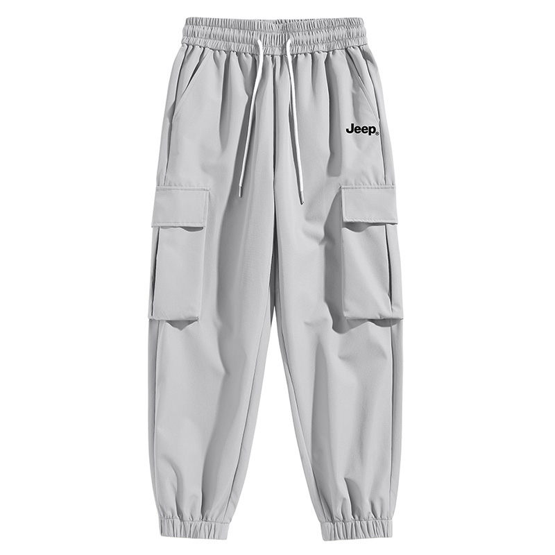 

Повседневные брюки для осени и зимы Unisex Jeep, черный