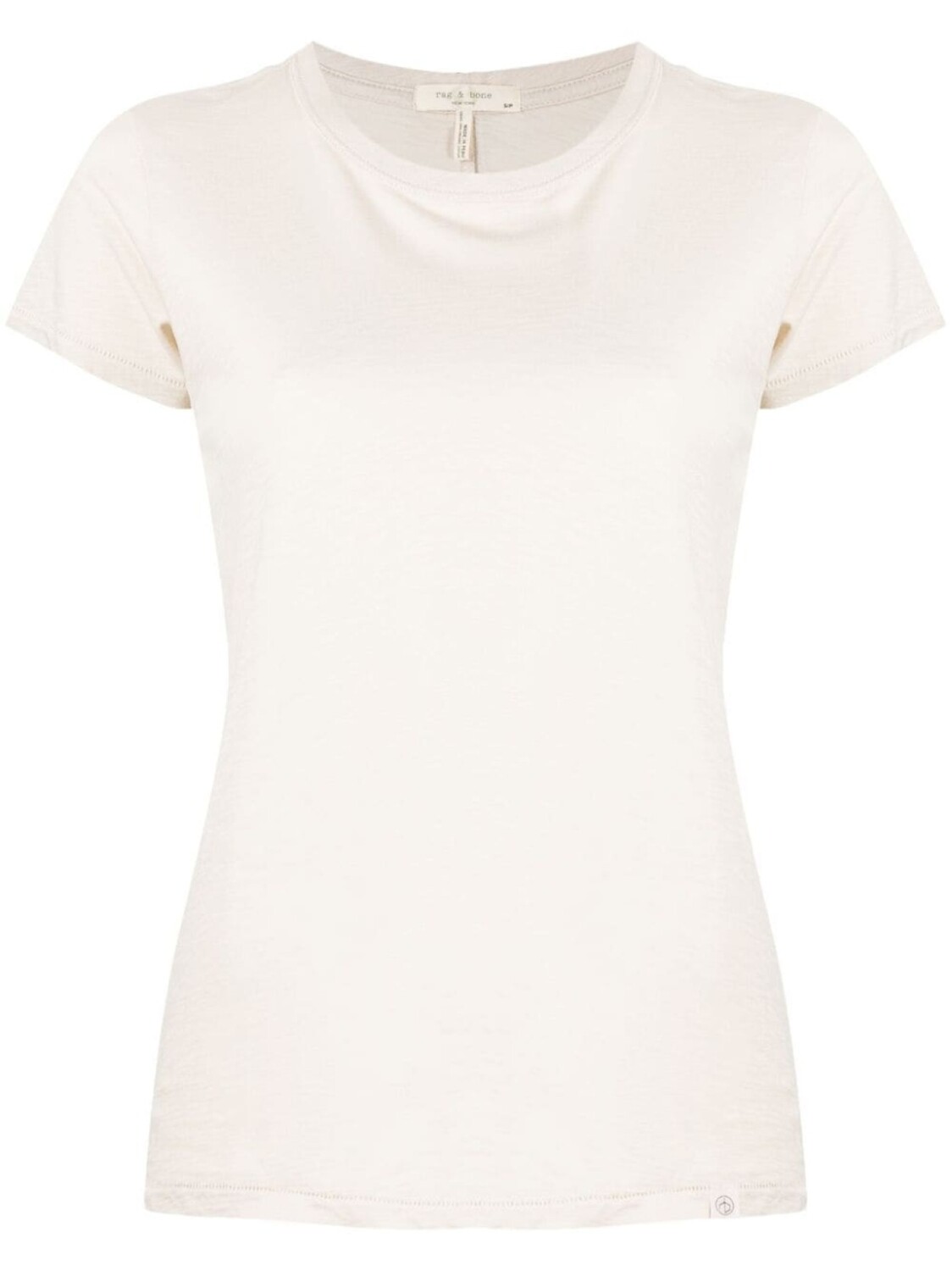 

Rag & bone футболка The Slub Tee с круглым вырезом, серый