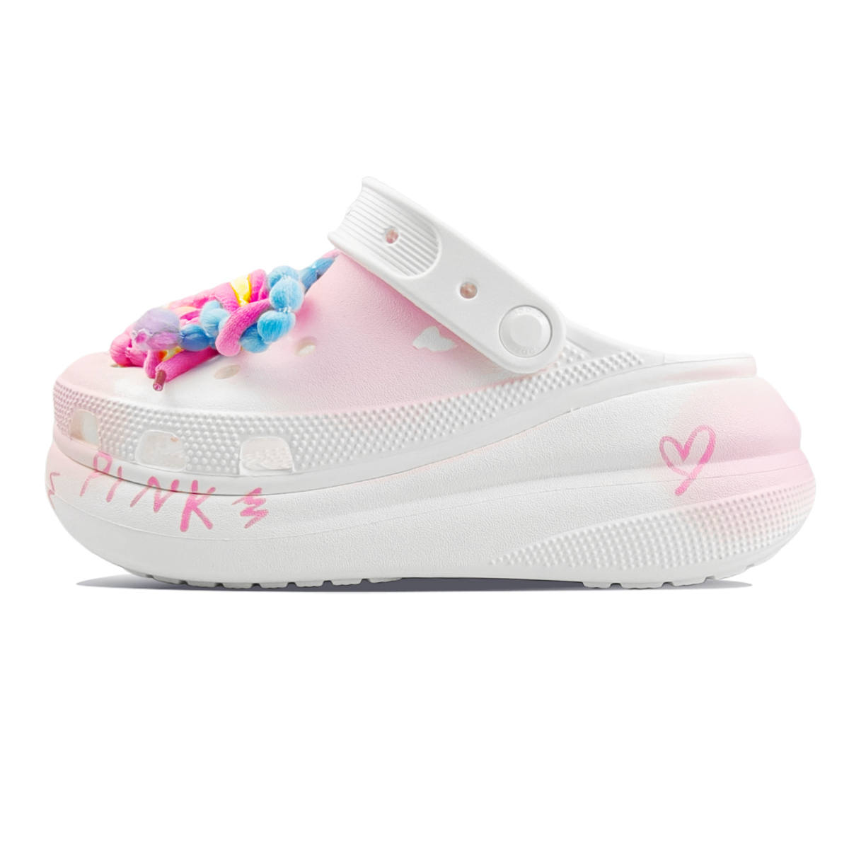 Crocs Кроссовки Crush Clog женские белые, цвет White