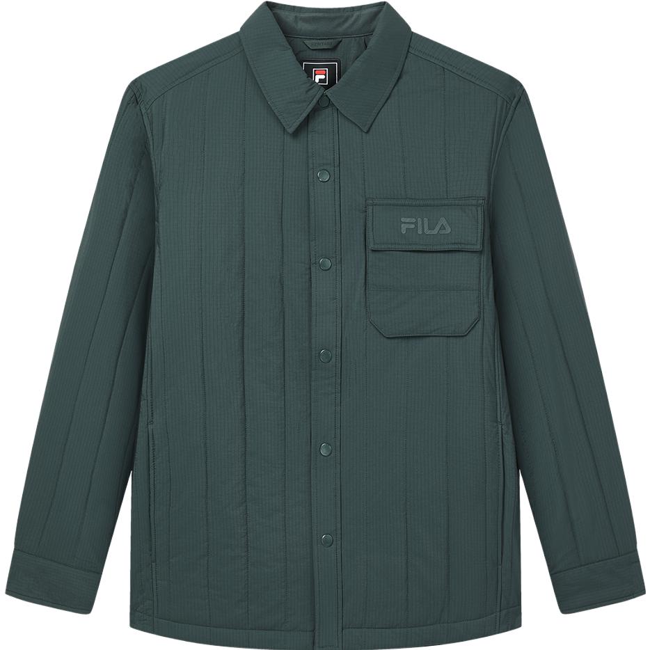 

FILA Пуховик мужской темный бамбуковый изумруд, Dark Bamboo Emerald