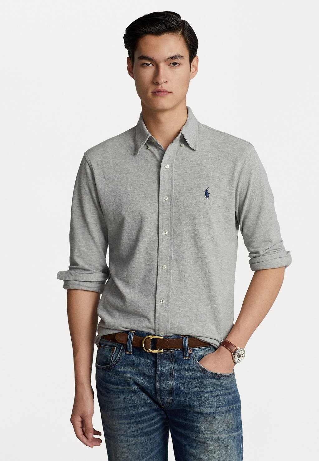 

Рубашка С ДЛИННЫМ РУКАВОМ Polo Ralph Lauren, Andover Heather