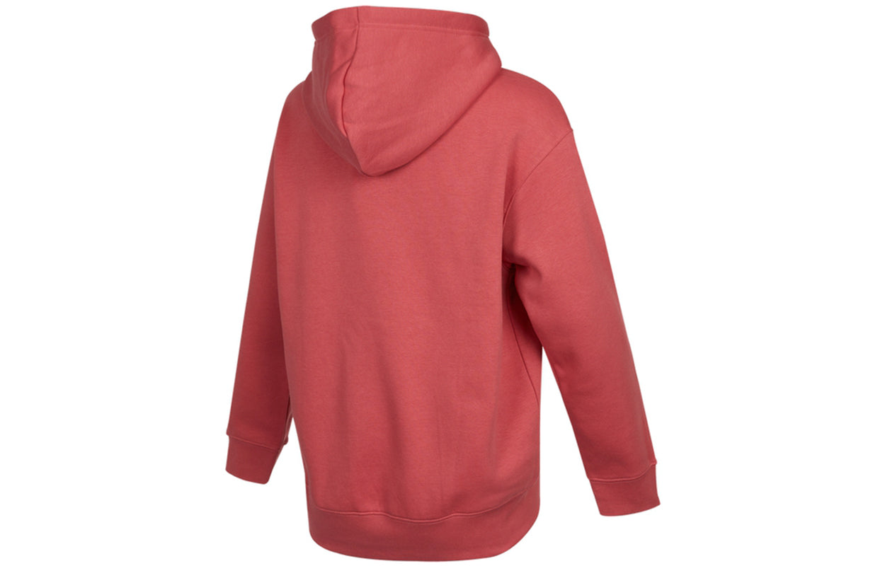 Толстовка (WMNS) ASW Nike Sportswear ESSNTL CLCTN FLC OS HD ARCHAEO PINK — фото 2