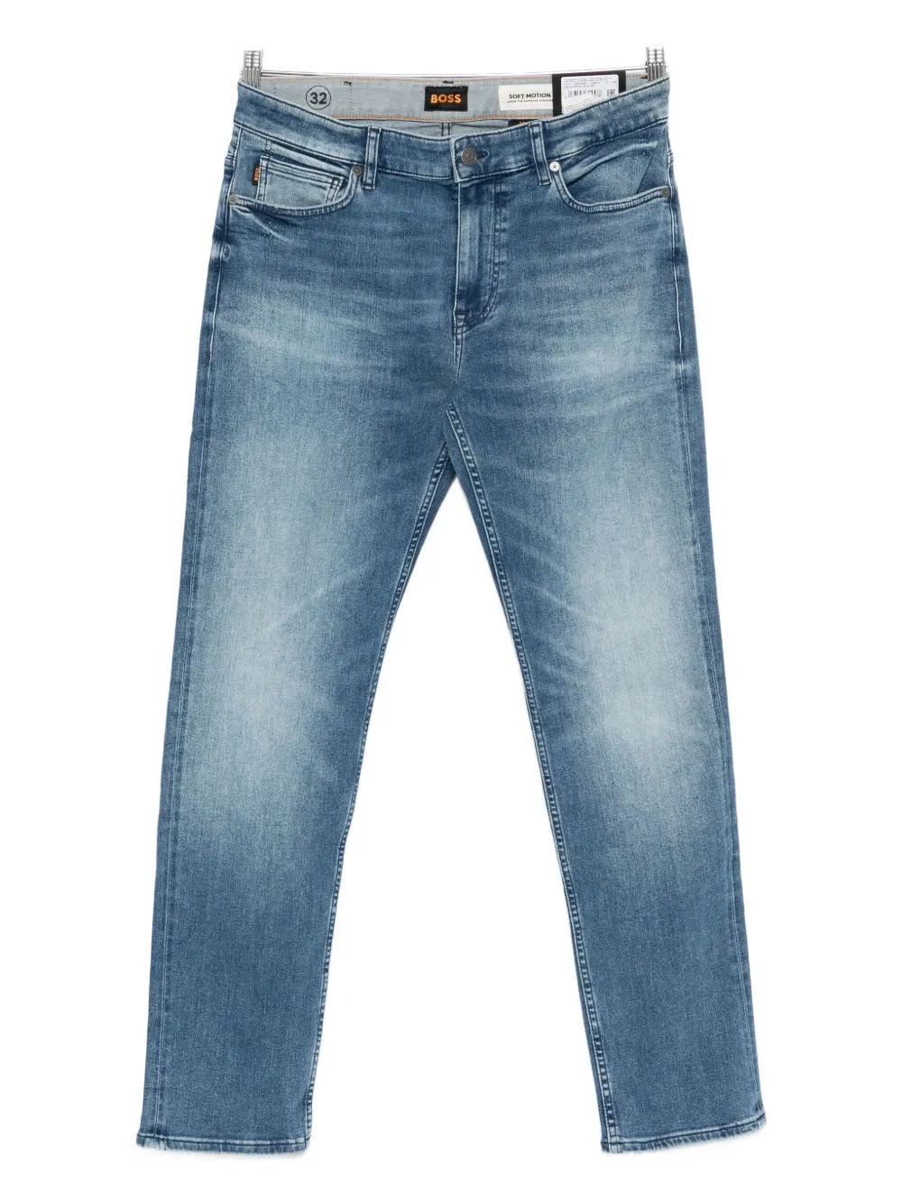 

Джинсы из выцветшего денима Boss, синий