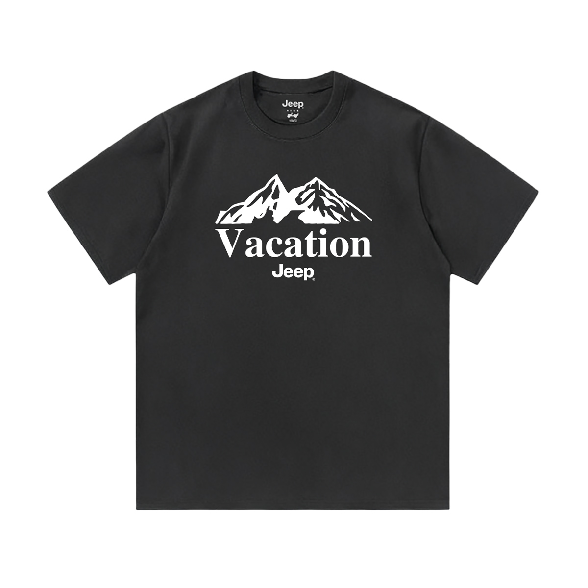 Футболка Unisex Crew Neck Moderate Jeep, sky синий — фото 3