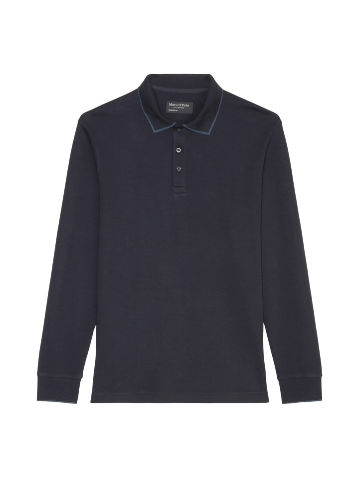 

Поло Marc O'Polo Jersey regular, цвет dark navy