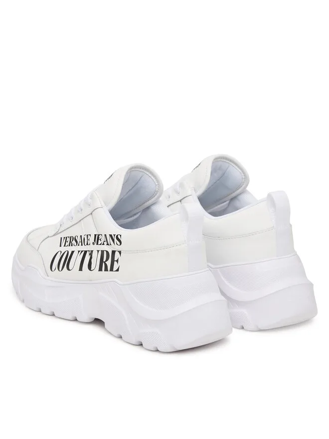 Versace Jeans Couture Кроссовки 80YA3SC1 белые — фото 3