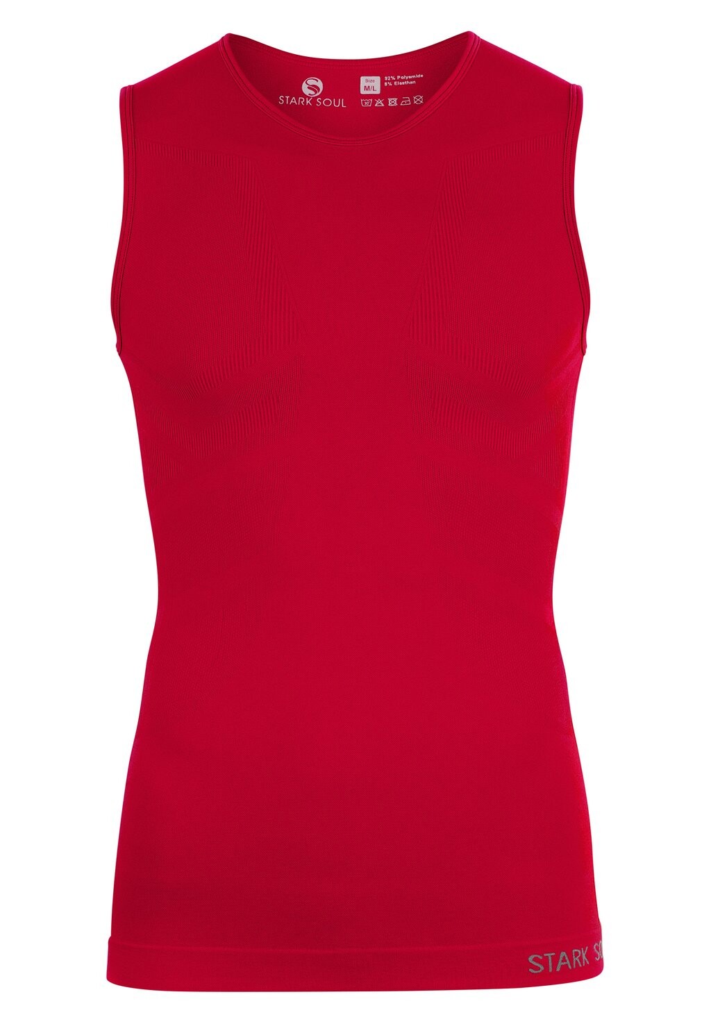 

Базовый слой SEAMLESS TANK ÄRMELLOS Stark Soul, красный